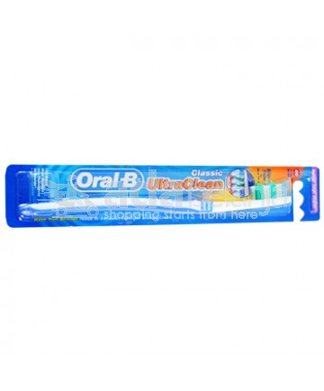 Oral-B Sikat Gigi Ultra Clean Classic Soft Biru