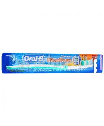 Oral-B Sikat Gigi Ultra Clean Classic Soft Hijau